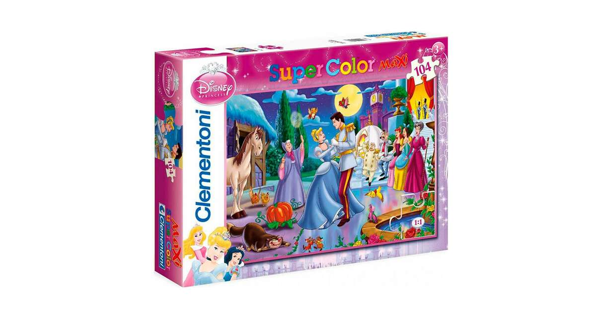 Puzzle Clementoni Supercolor Los Increíbles 2 - 104 Piezas Maxi, 68x48 Cm, Para Niños
