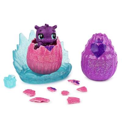 Hatchimals 2-pak z tronem S6