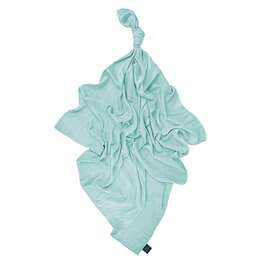BOCIOLAND Pieluszka Bambusowa 30x30 chmurki aqua - w sklepie bebito.pl