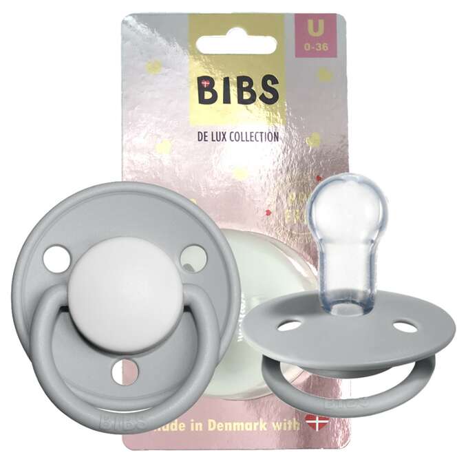 BIBS DE LUX Smoczek uspokajający silikonowy CLOUD one size