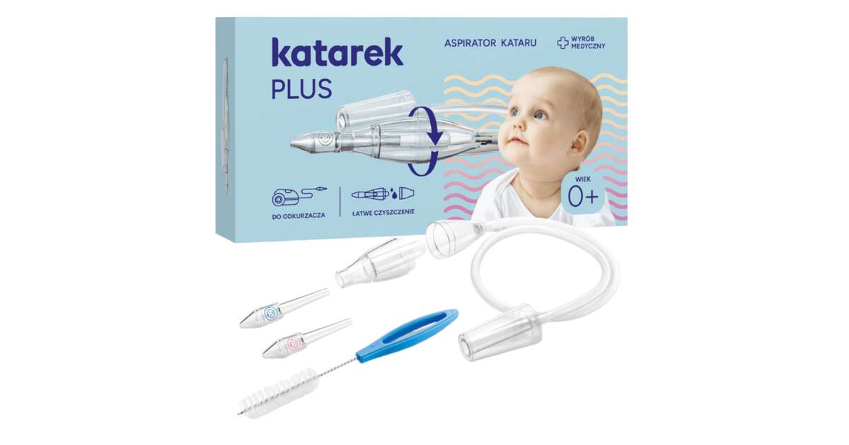 KATAREK Plus Aspirator do nosa, do odkurzacza