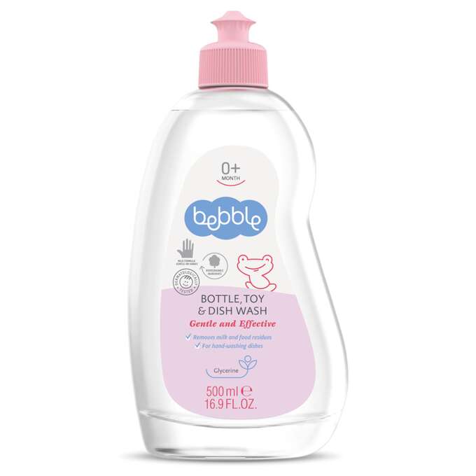 BEBBLE Płyn do mycia butelek, zabawek, naczyń 500ml